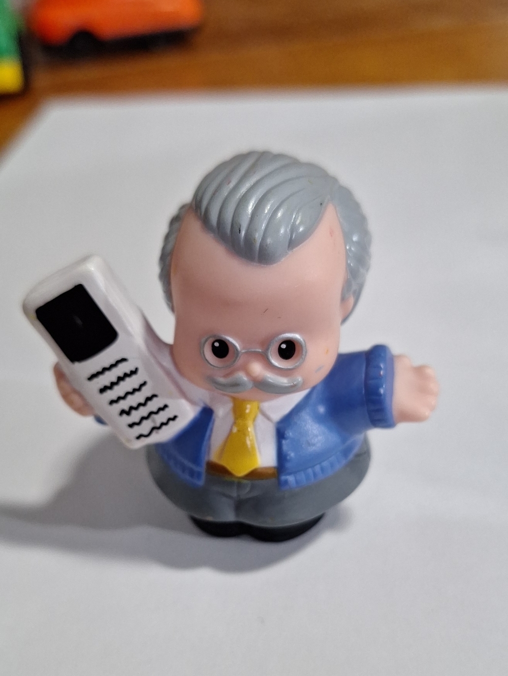 Old Man With Phone And Tie LITTLE PEOPLE
